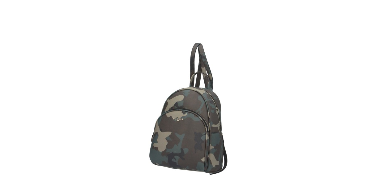 Gaelle Zainetto Camouflage verde GAACW01207