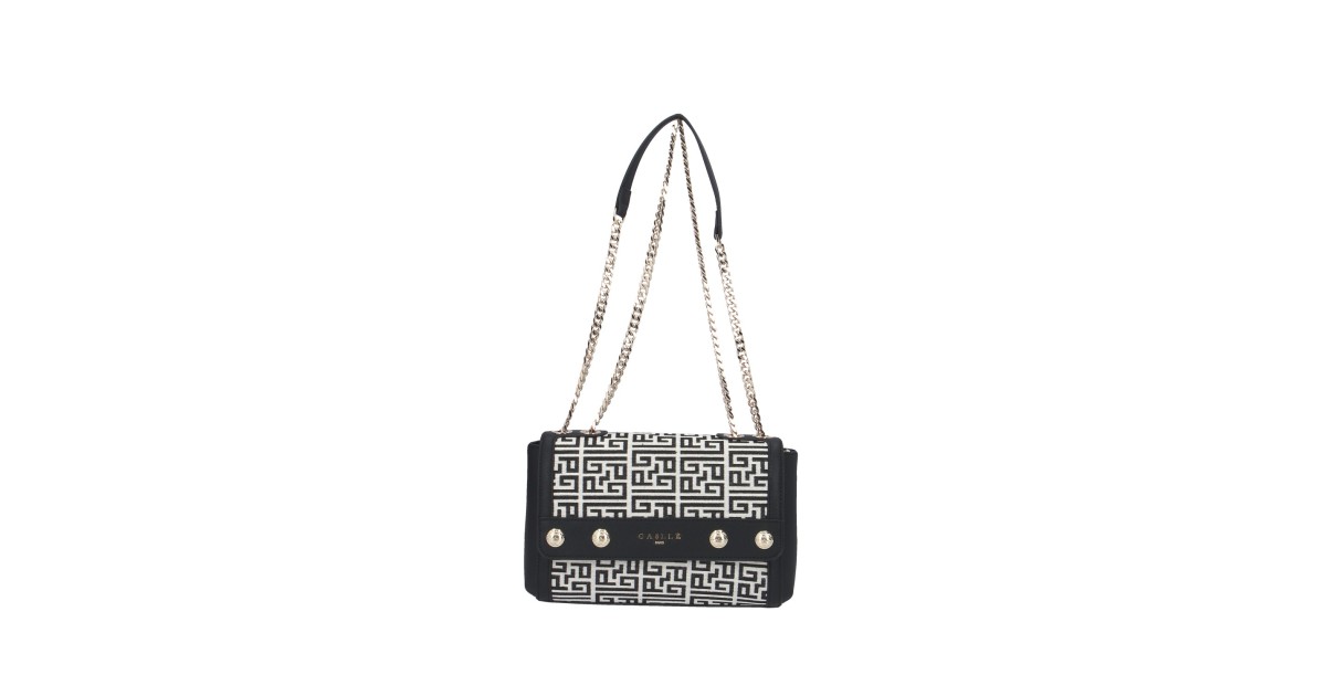 Gaelle Borsa a spalla Nero/bianco GAACW01198