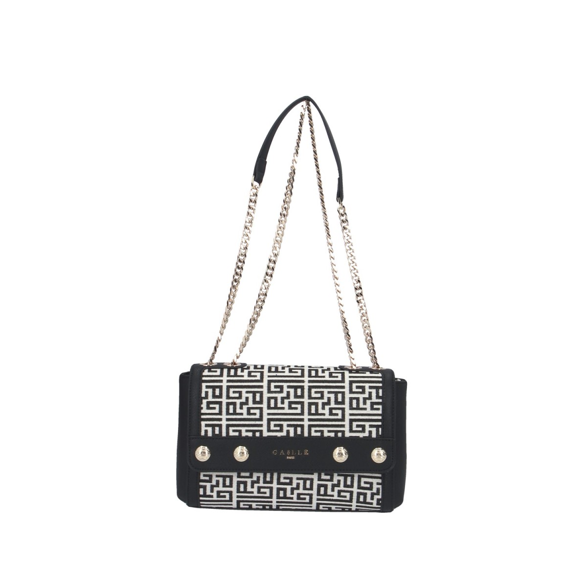 Gaelle Borsa a spalla Nero/bianco GAACW01198