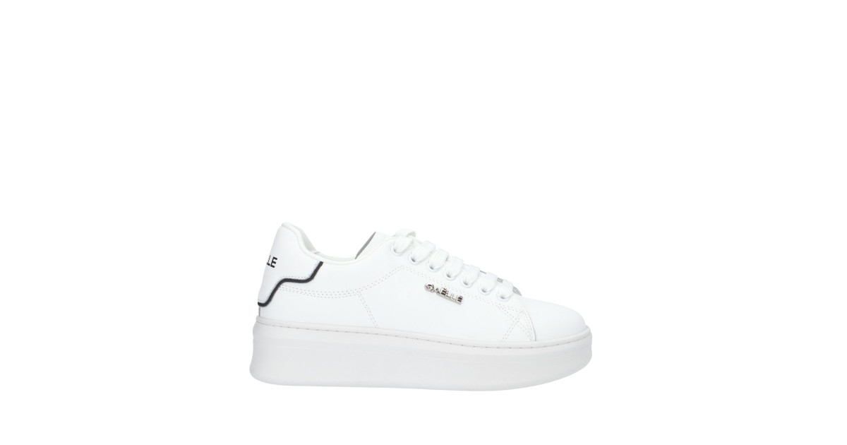 Gaelle Sneaker Bianco/nero Gomma GACAW01080