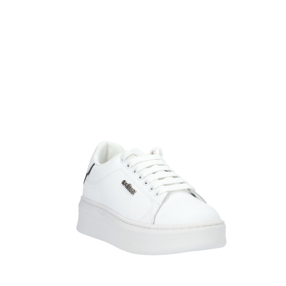 Gaelle Sneaker Bianco/nero Gomma GACAW01080