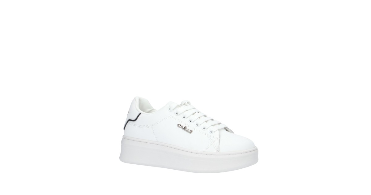 Gaelle Sneaker Bianco/nero Gomma GACAW01080