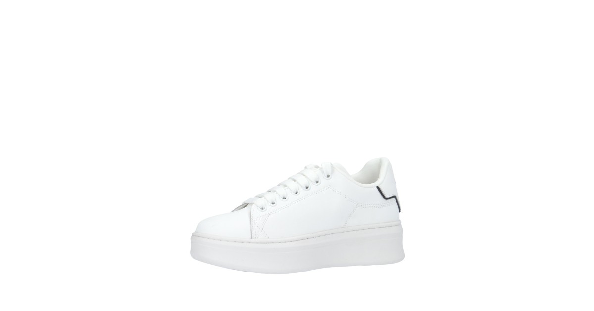 Gaelle Sneaker Bianco/nero Gomma GACAW01080