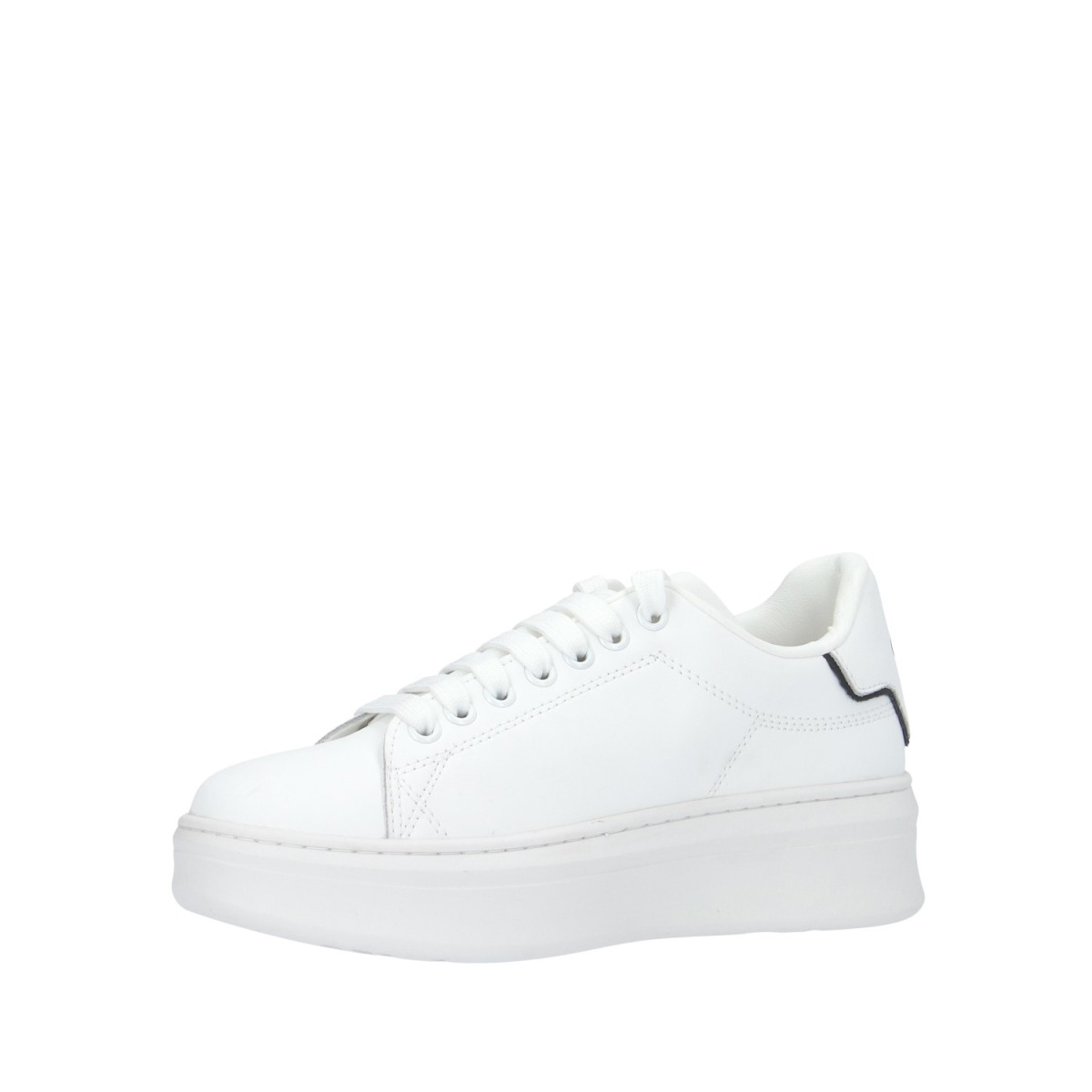 Gaelle Sneaker Bianco/nero Gomma GACAW01080