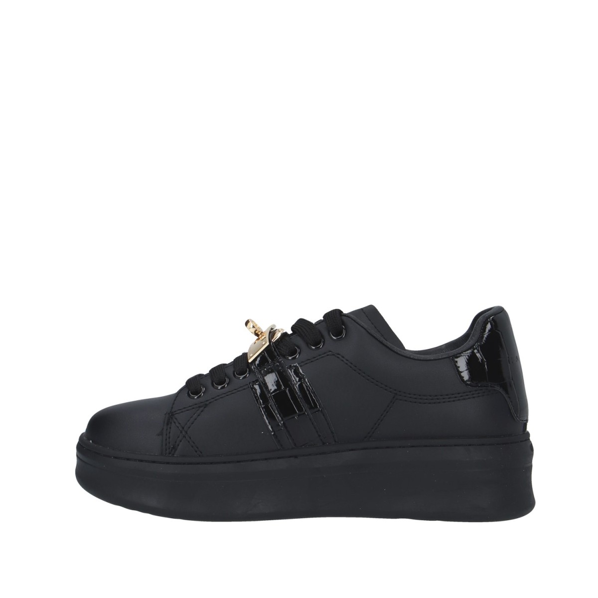 Gaelle Sneaker Nero Gomma GACAW01082