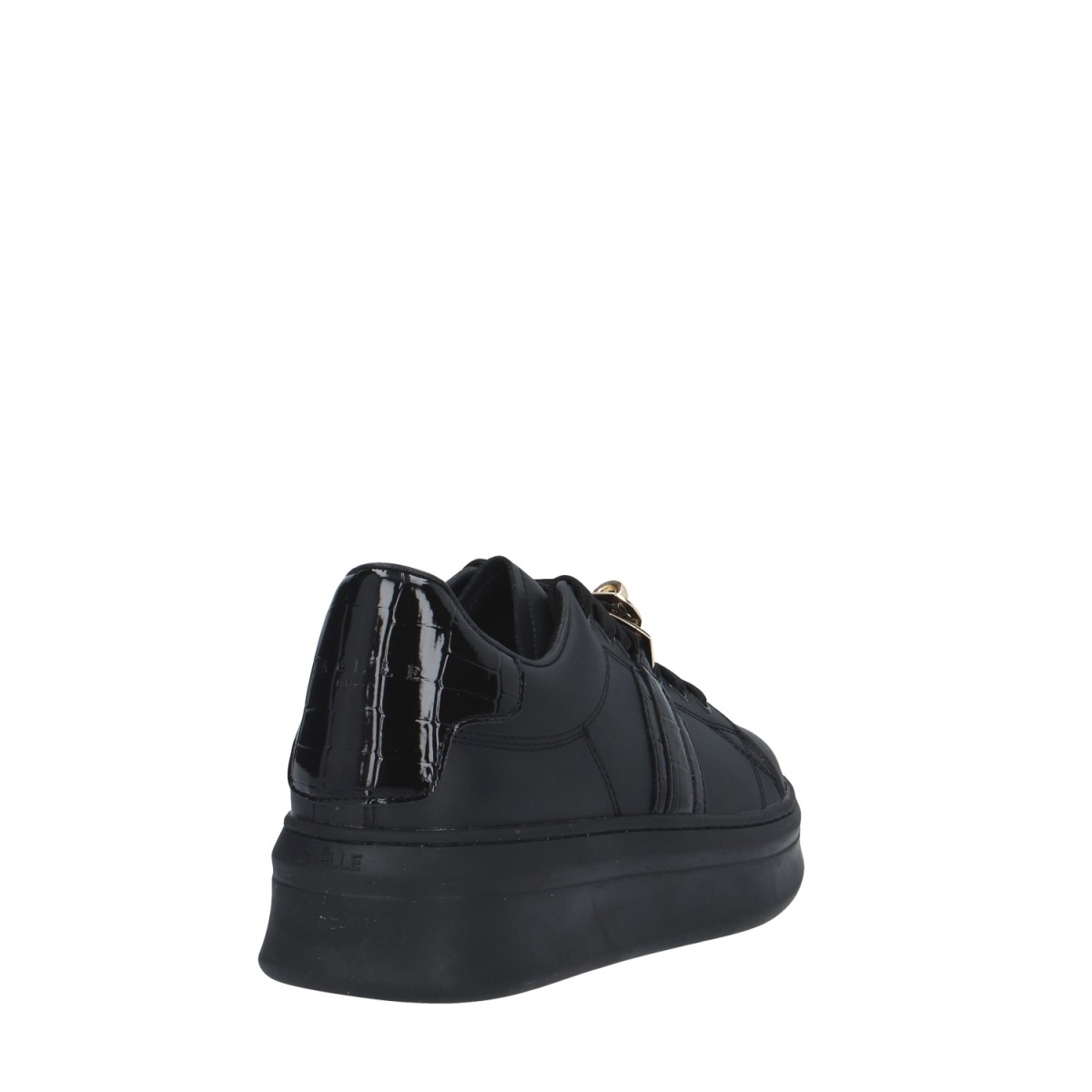 Gaelle Sneaker Nero Gomma GACAW01082