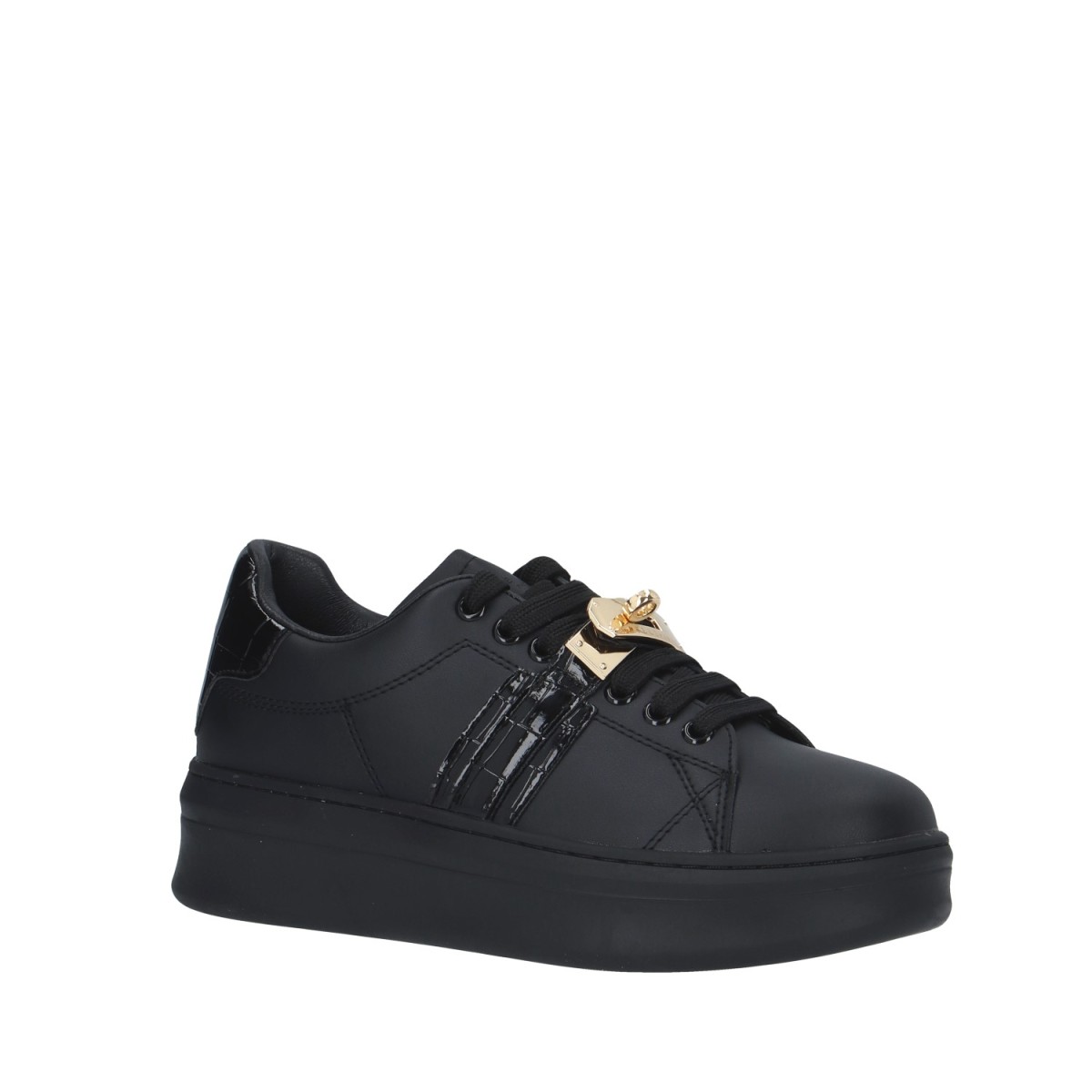 Gaelle Sneaker Nero Gomma GACAW01082