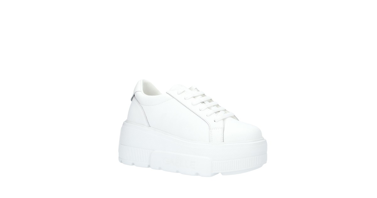 Gaelle Sneaker Bianco Platform GACAW01093