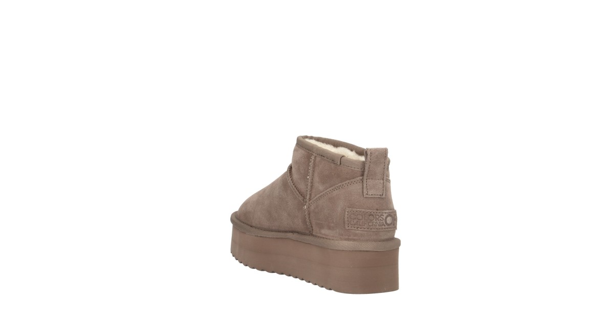 Colors of california Stivaletto Taupe Platform HC.YWPLA01