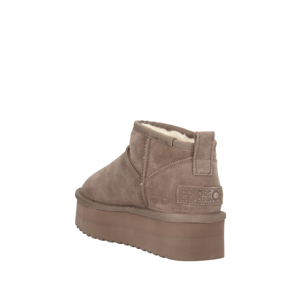 Colors of california Stivaletto Taupe Platform HC.YWPLA01