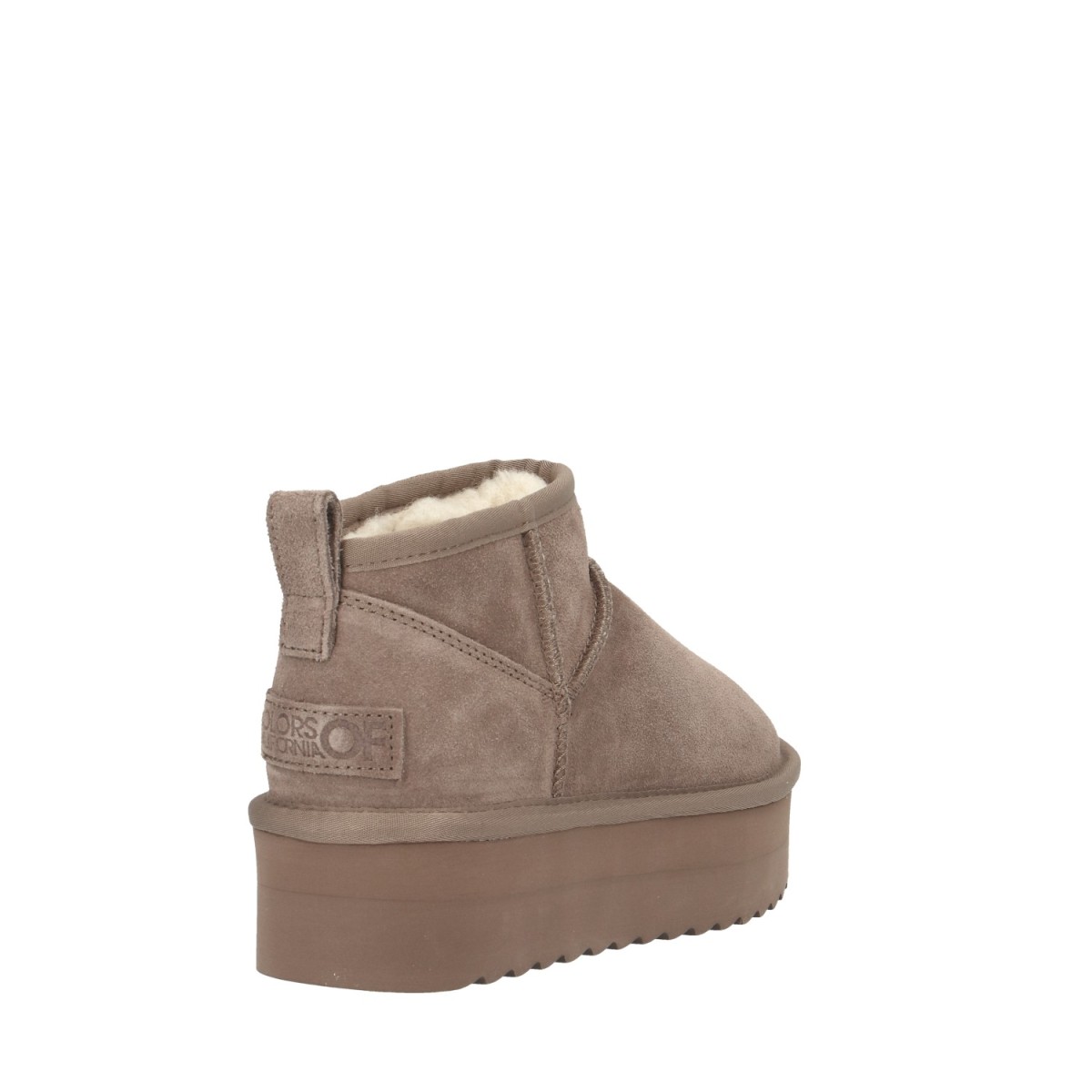 Colors of california Stivaletto Taupe Platform HC.YWPLA01