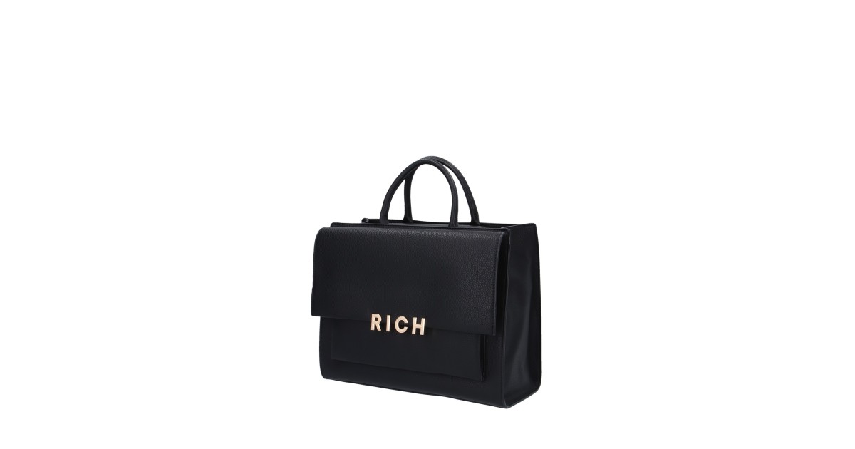 John richmond Borsa a mano Nero/oro RWA24080BO