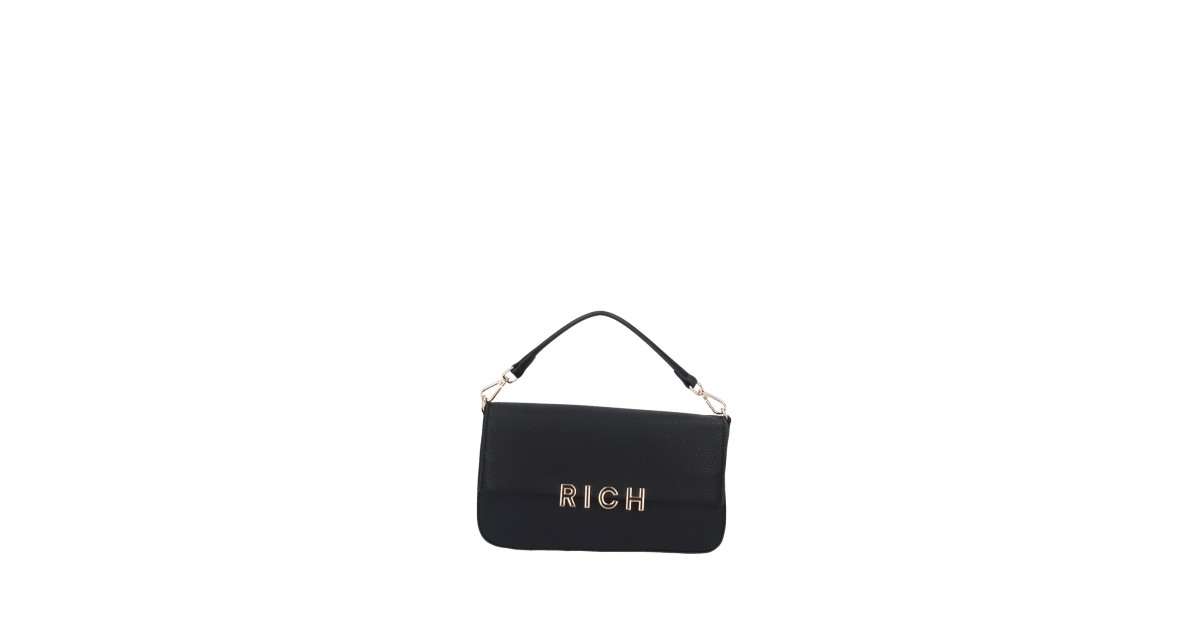 John richmond Borsa a spalla Nero/oro RWA24084BO