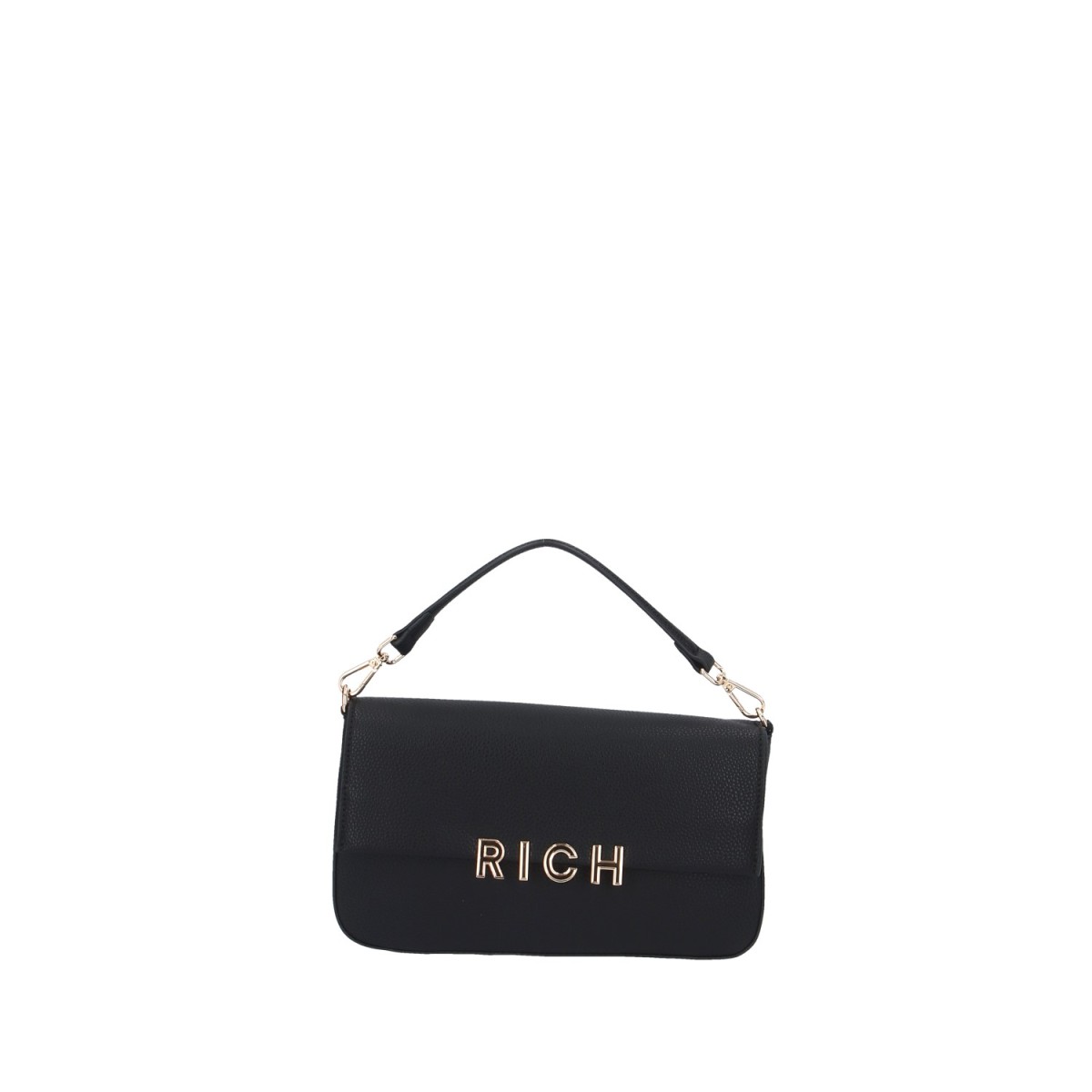 John richmond Borsa a spalla Nero/oro RWA24084BO