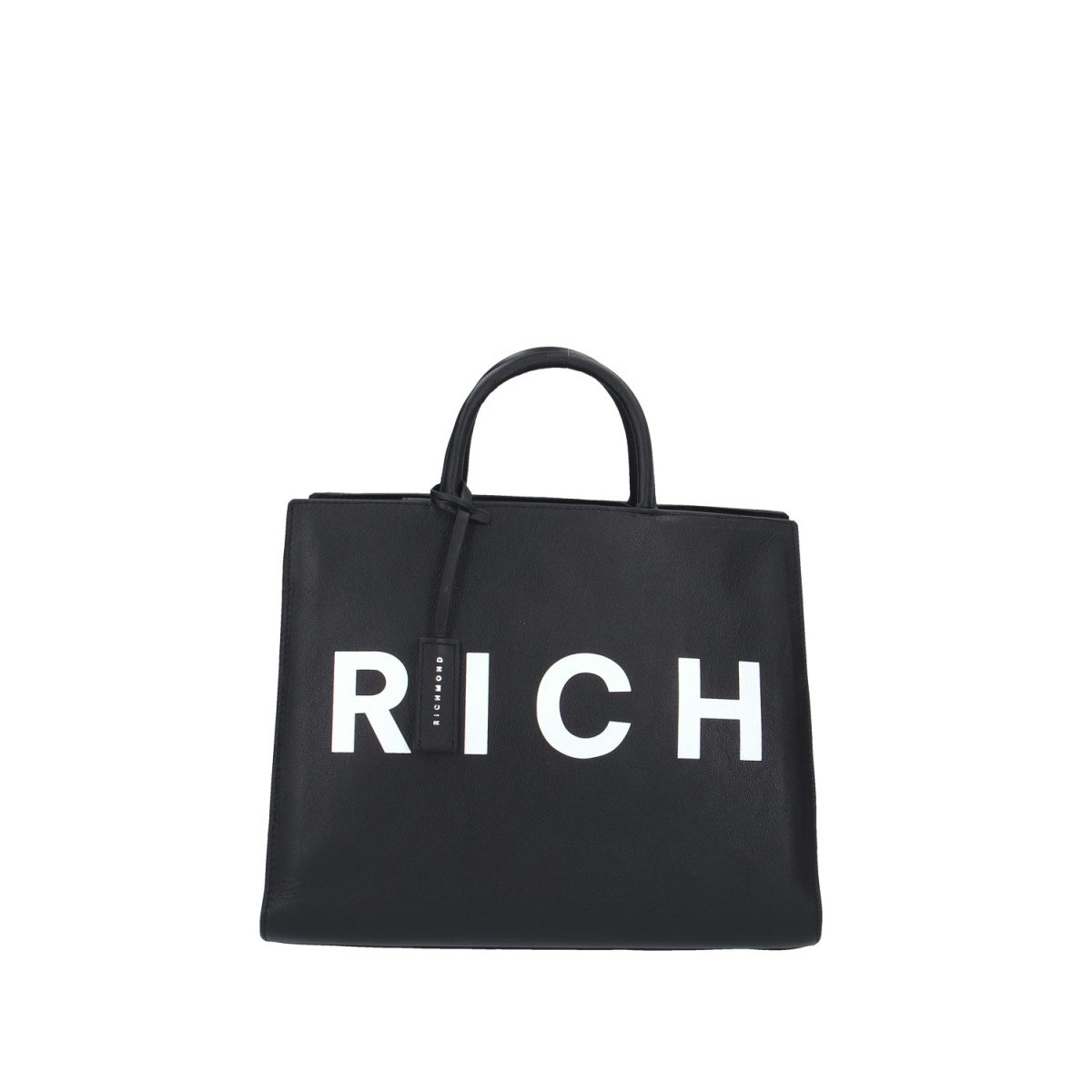 John richmond Borsa a mano Nero/bianco RWA24141BO