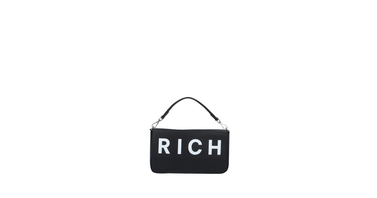 John richmond Borsa a spalla Nero/bianco RWA24138BO