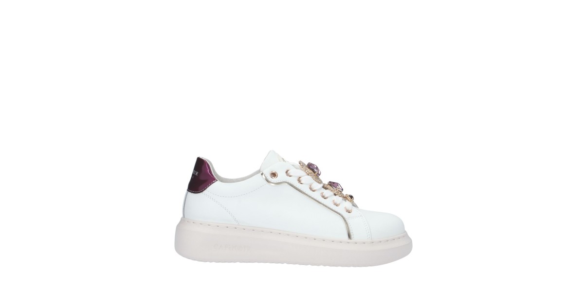 Cafenoir Sneaker Bianco/bordeaux Gomma DE1032