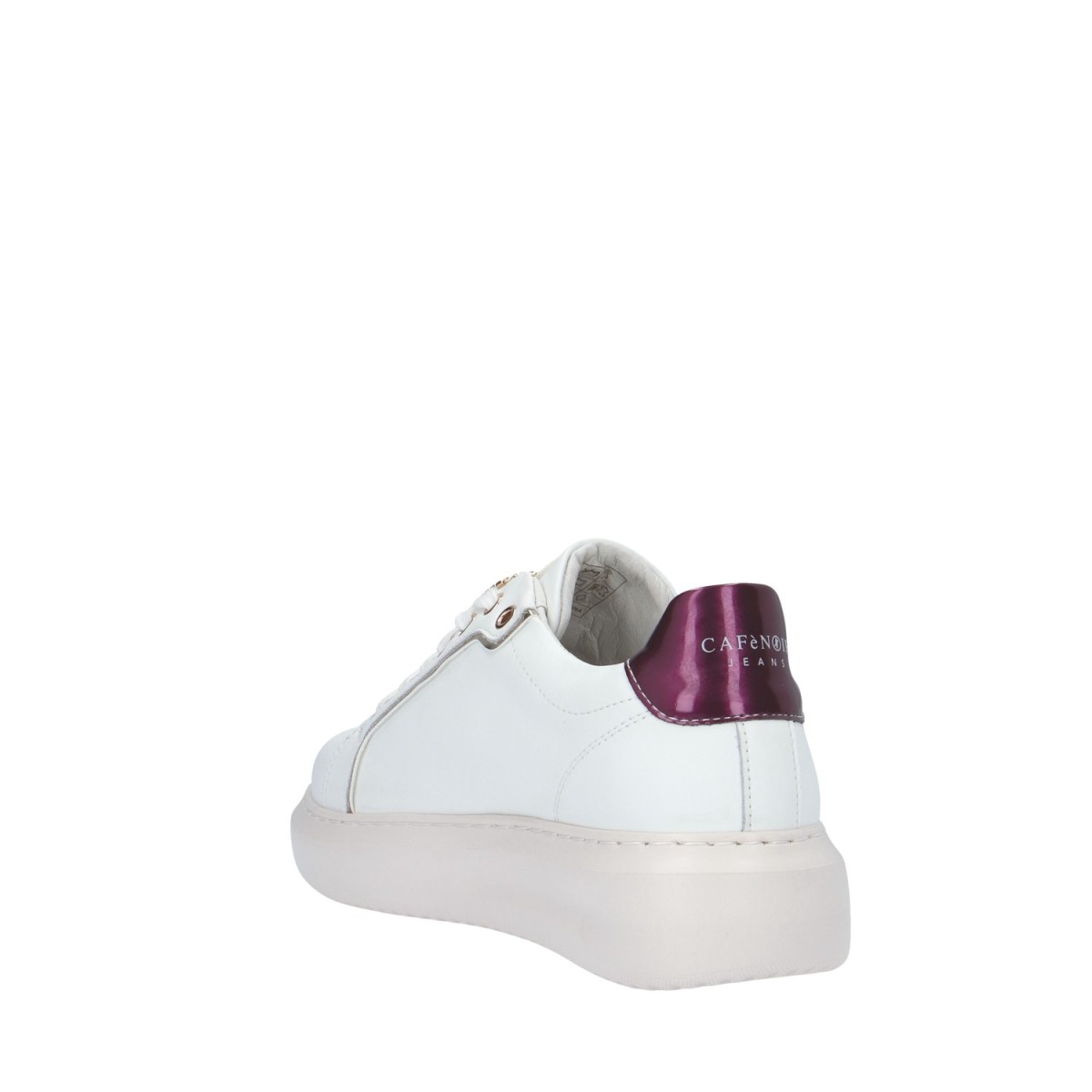 Cafenoir Sneaker Bianco/bordeaux Gomma DE1032