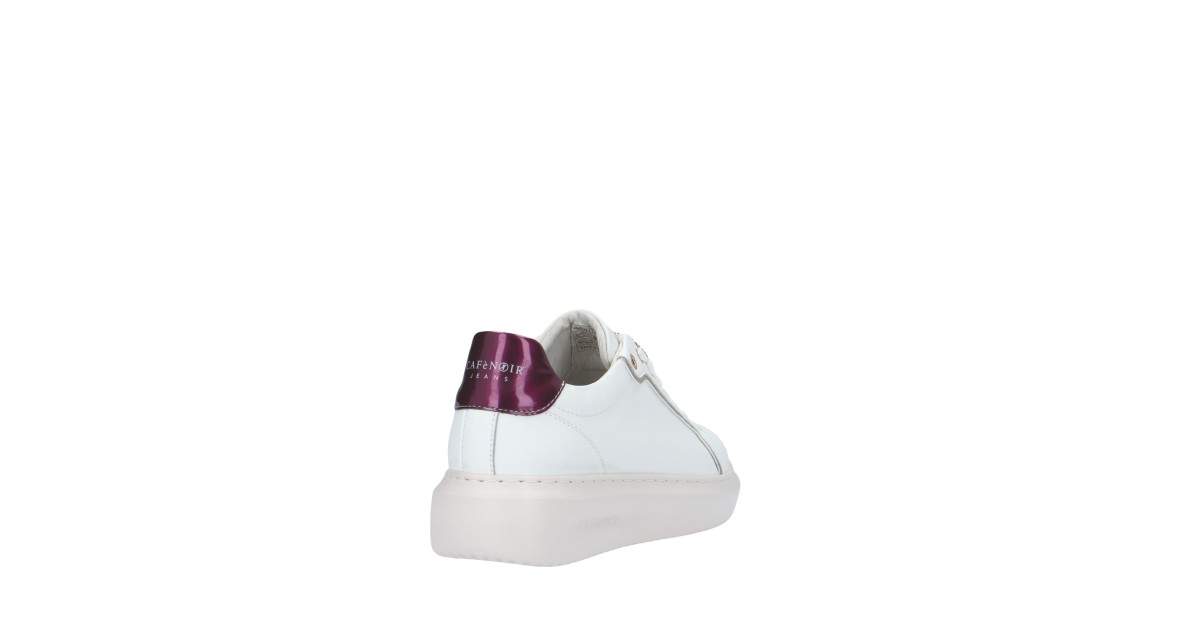 Cafenoir Sneaker Bianco/bordeaux Gomma DE1032