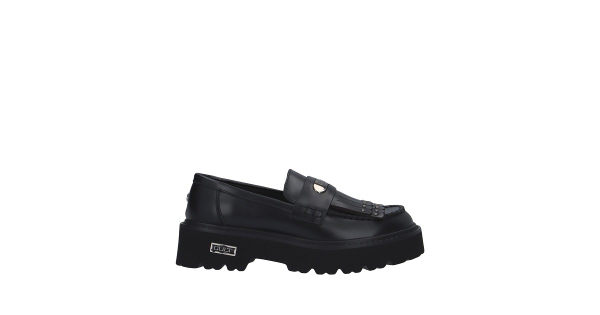 Cult Mocassino Nero Gomma CLW435200