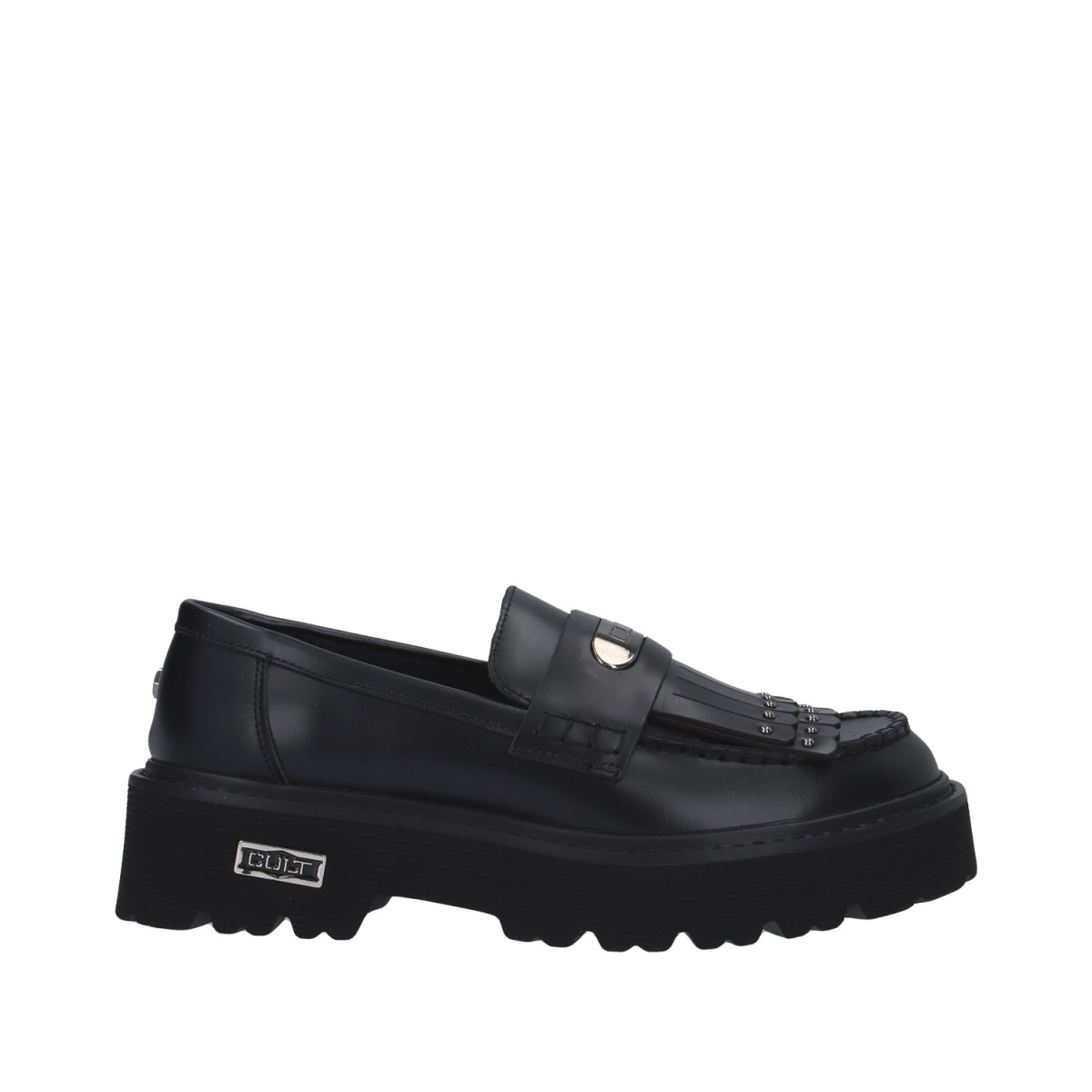 Cult Mocassino Nero Gomma CLW435200