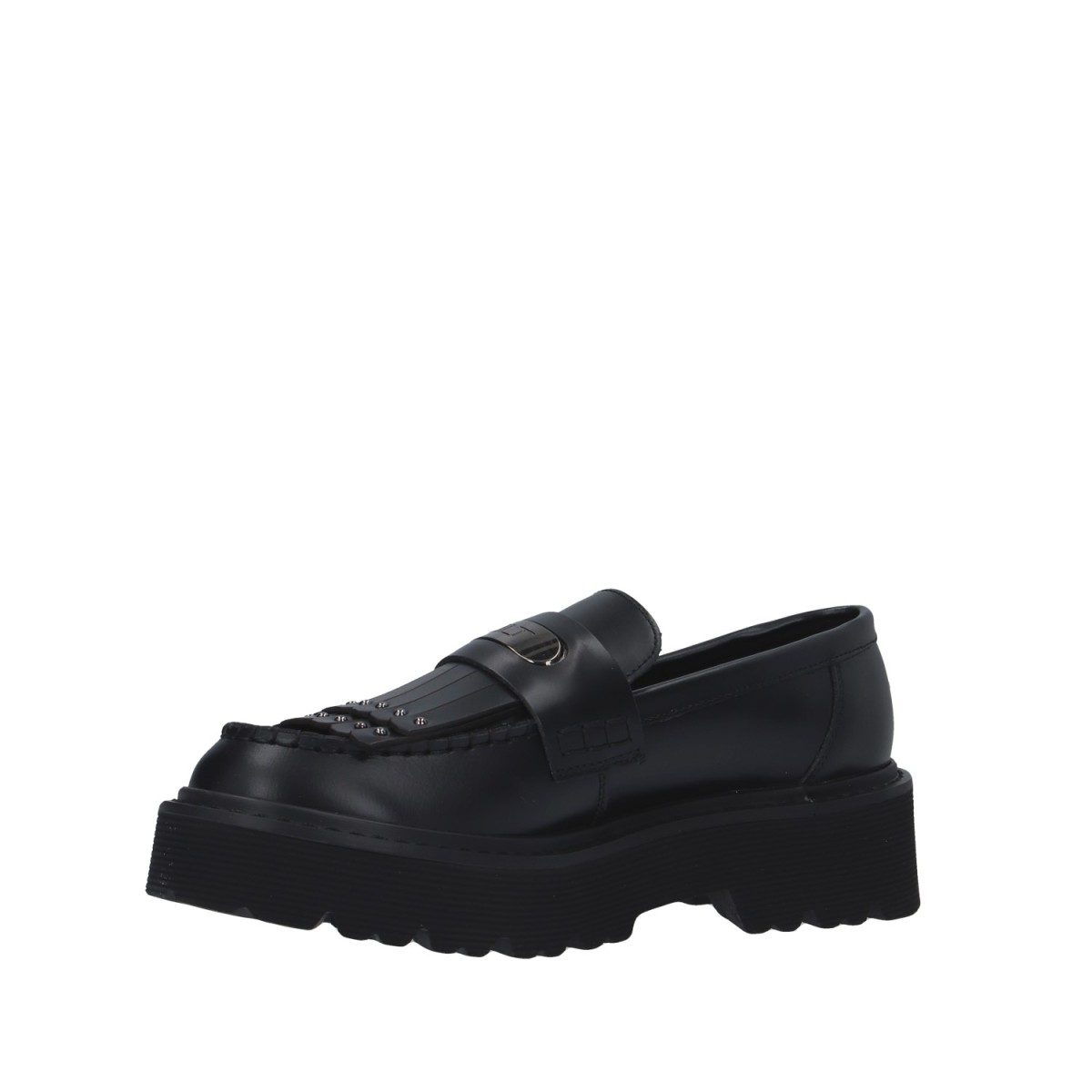 Cult Mocassino Nero Gomma CLW435200