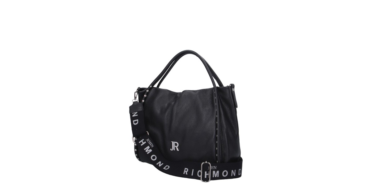 John richmond Borsa a spalla Nero/argento JR-W-1158L DO