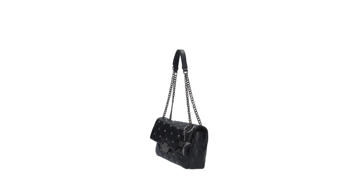 L'atelier du sac Borsa a spalla Nero Rebel iconic REBECCA