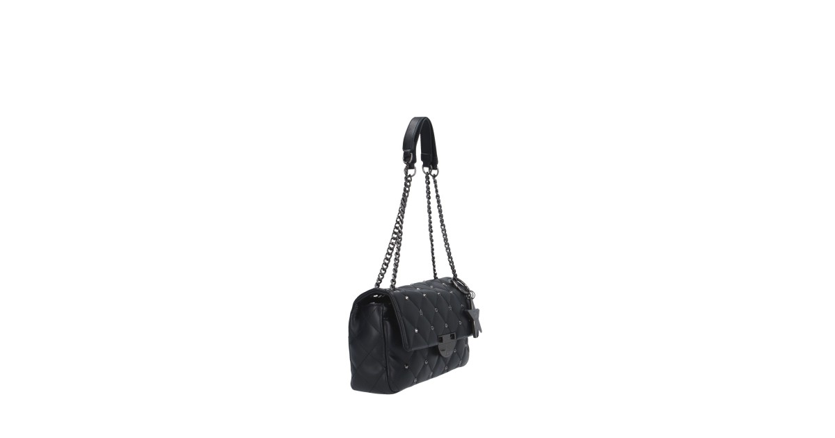 L'atelier du sac Borsa a spalla Nero Rebel iconic REBECCA