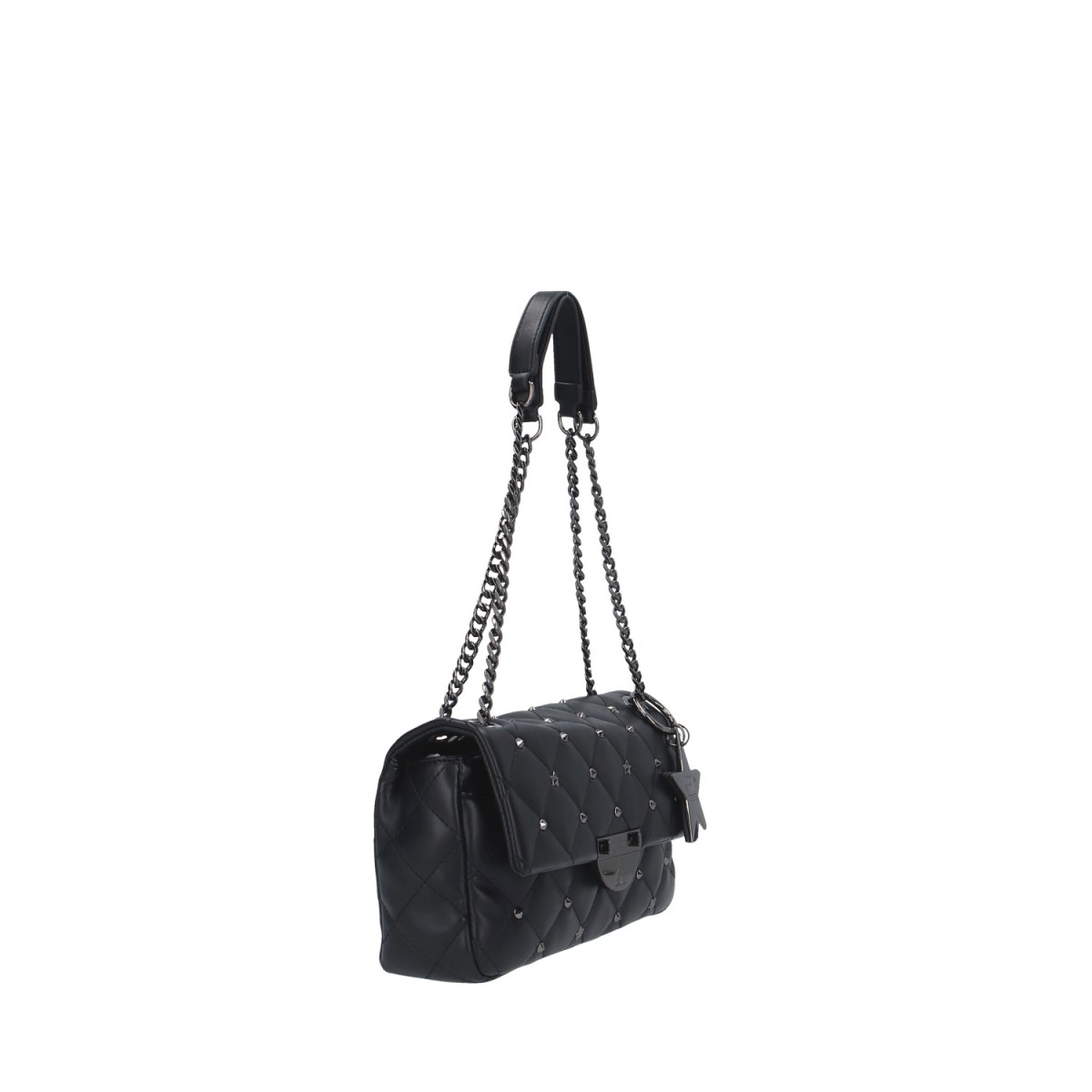 L'atelier du sac Borsa a spalla Nero Rebel iconic REBECCA