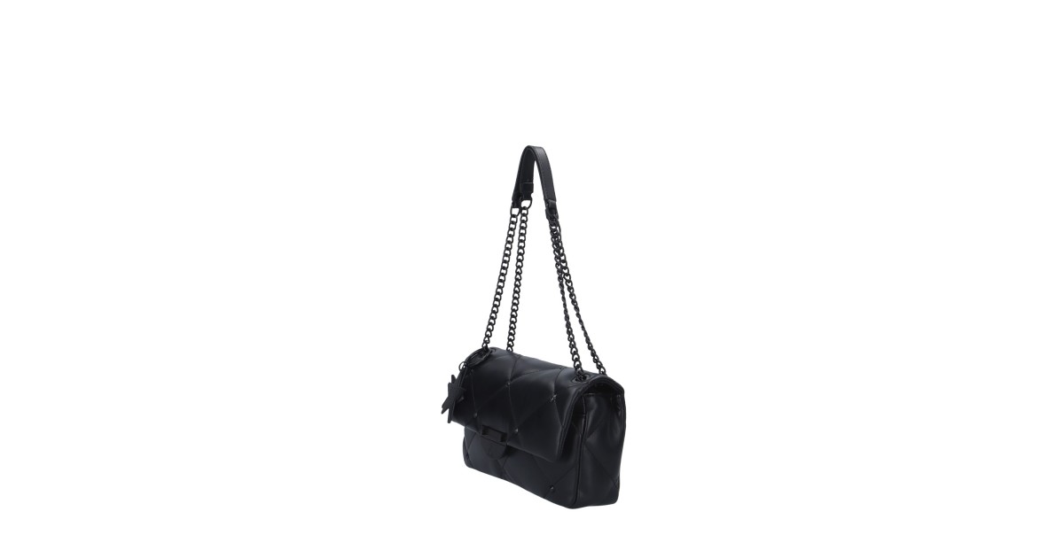 L'atelier du sac Borsa a spalla Nero Rebel biggy REBECCA