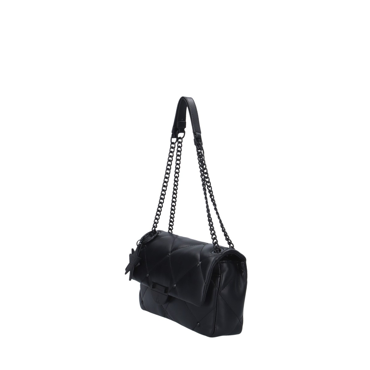 L'atelier du sac Borsa a spalla Nero Rebel biggy REBECCA