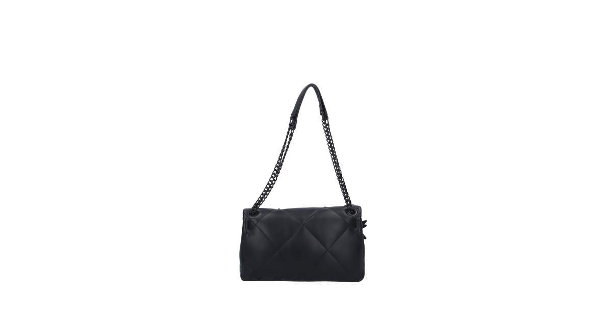 L'atelier du sac Borsa a spalla Nero Rebel biggy REBECCA