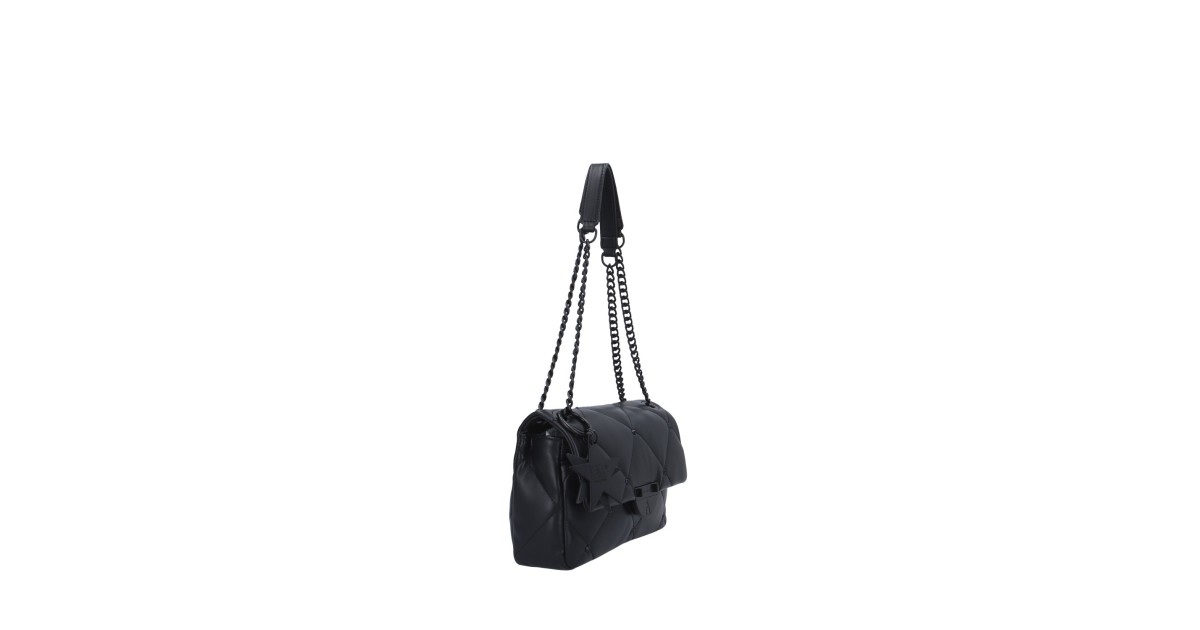 L'atelier du sac Borsa a spalla Nero Rebel biggy REBECCA