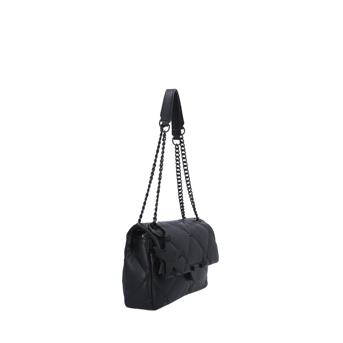 L'atelier du sac Borsa a spalla Nero Rebel biggy REBECCA