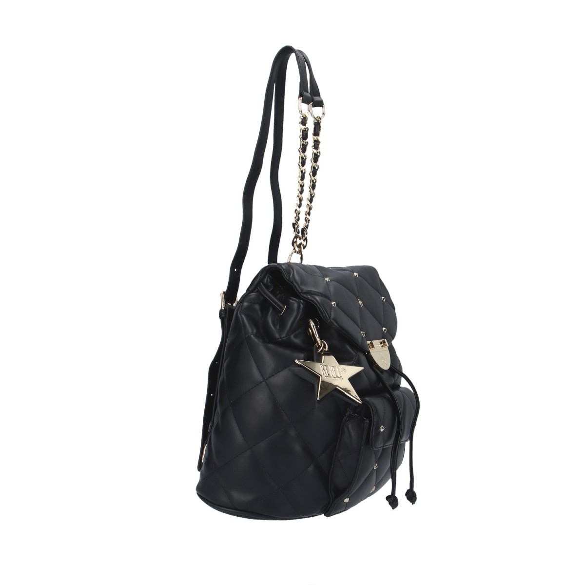 L'atelier du sac Zainetto Nero Rebel goldy NOELLE