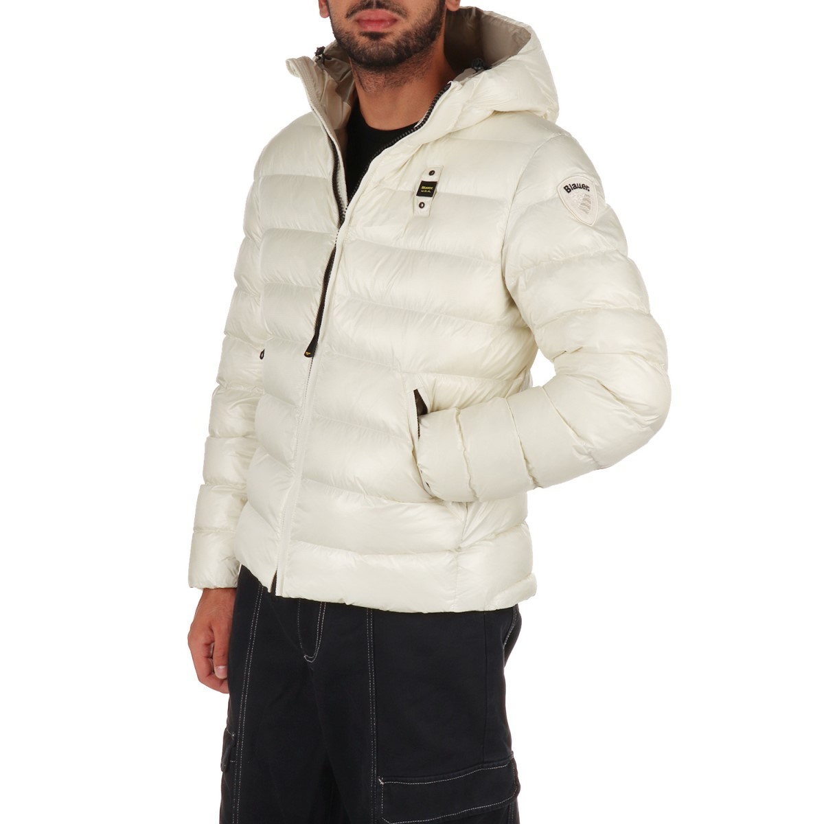 Blauer Giubbotto Bianco/beige Adams 24WBLUC02055