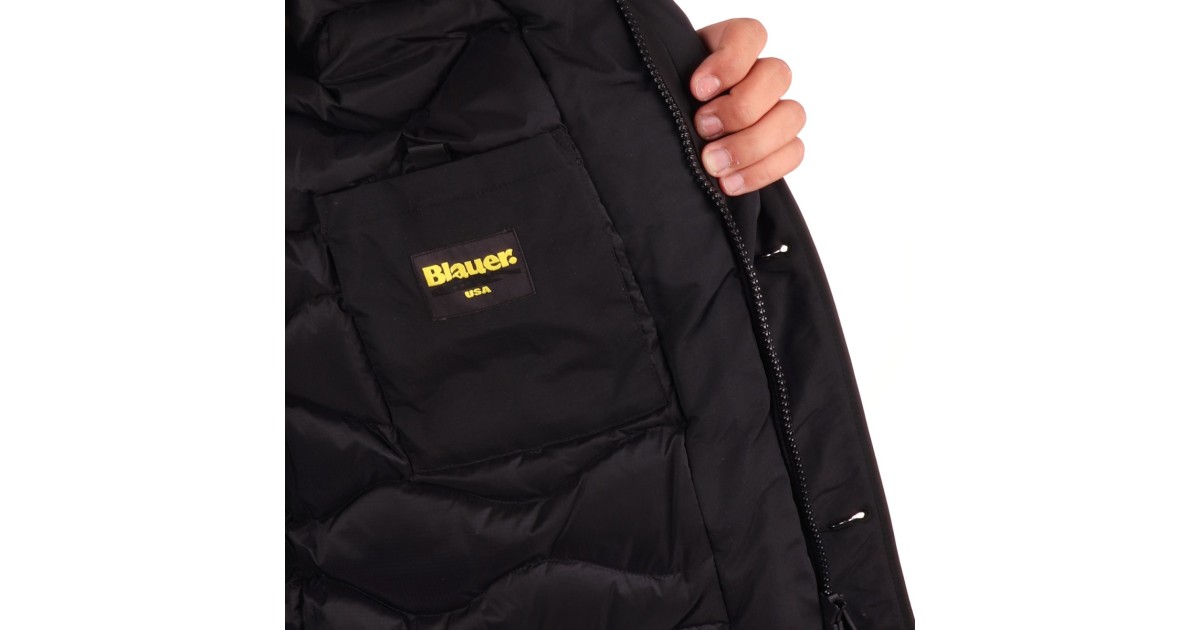 Blauer Parka Nero Chester 24WBLUK03035