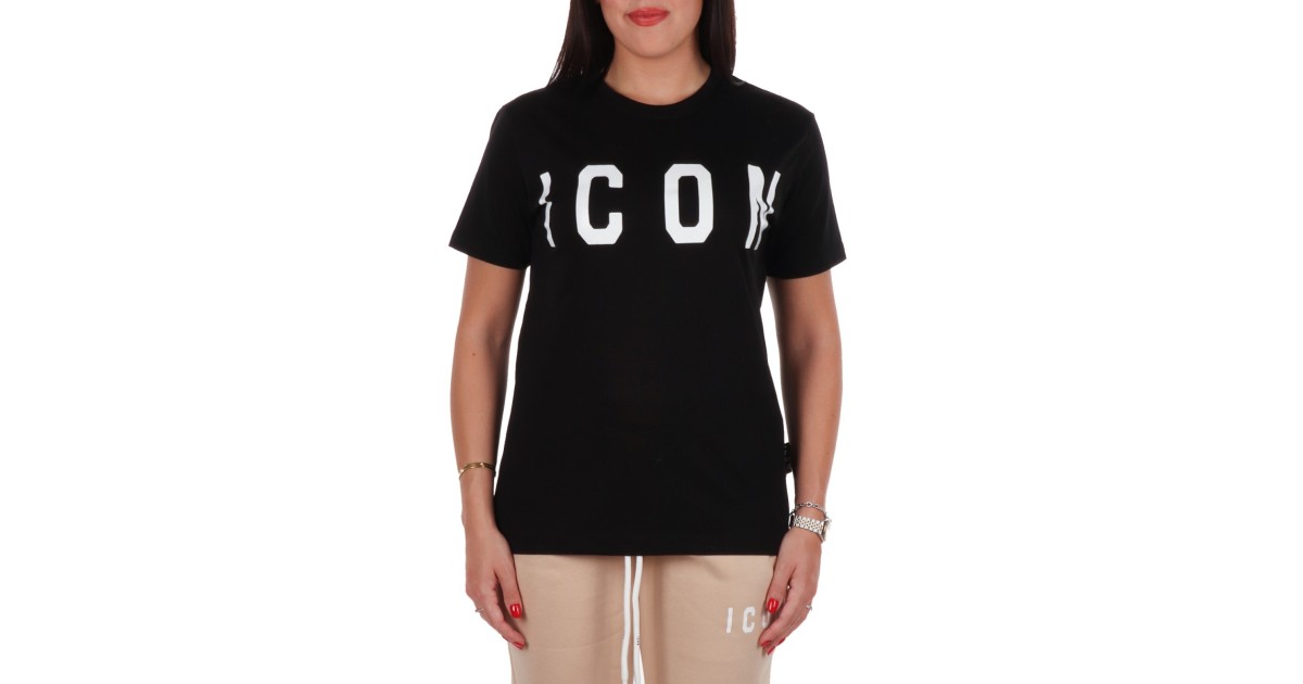 Icon T-shirt Nero/panna ID9111T