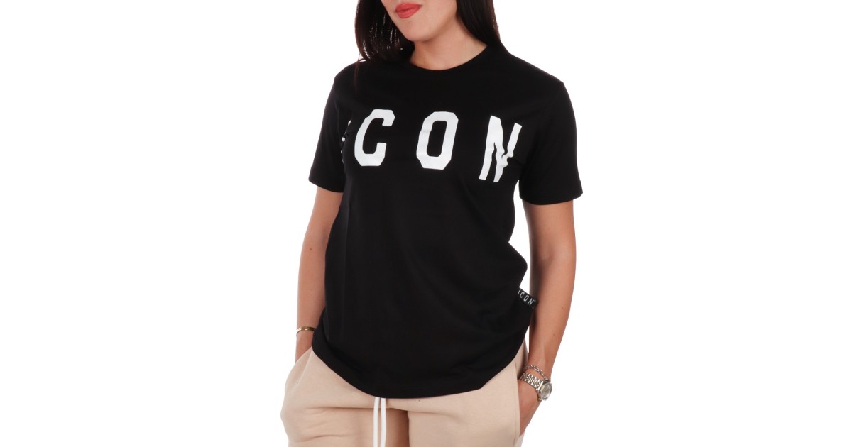 Icon T-shirt Nero/panna ID9111T