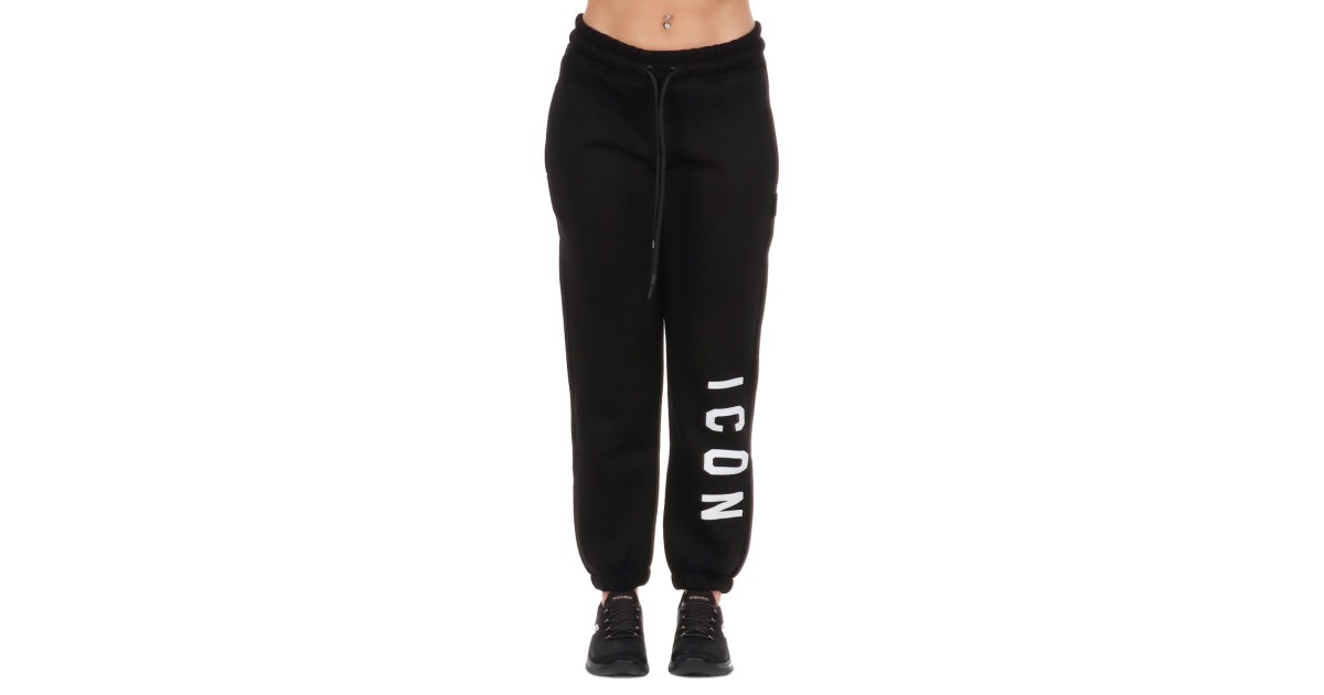 Icon Pantalone sportivo Nero/panna ID9116P