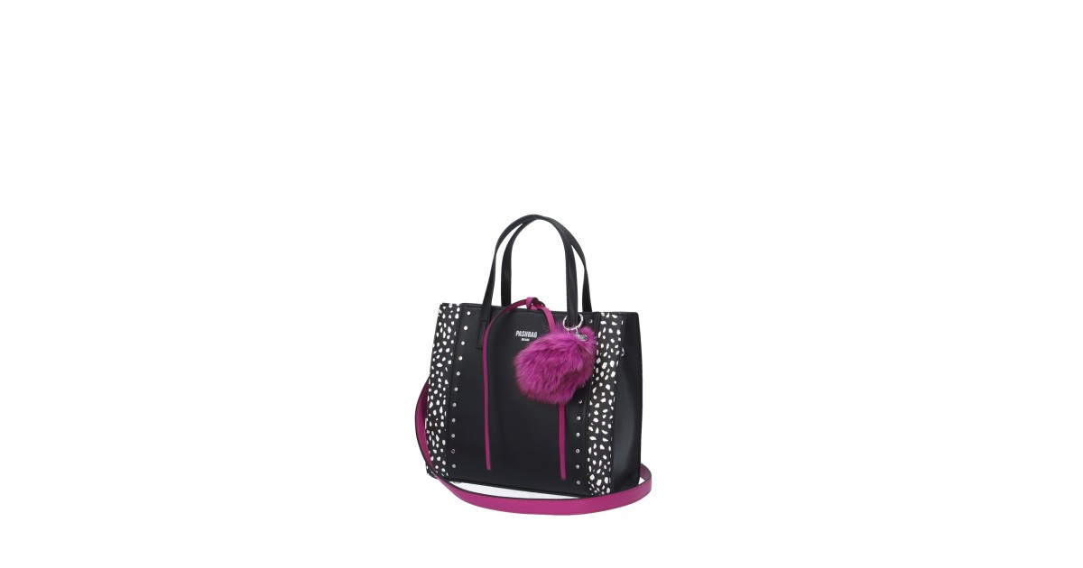 Pash bag Borsa a spalla Nero Stains INES