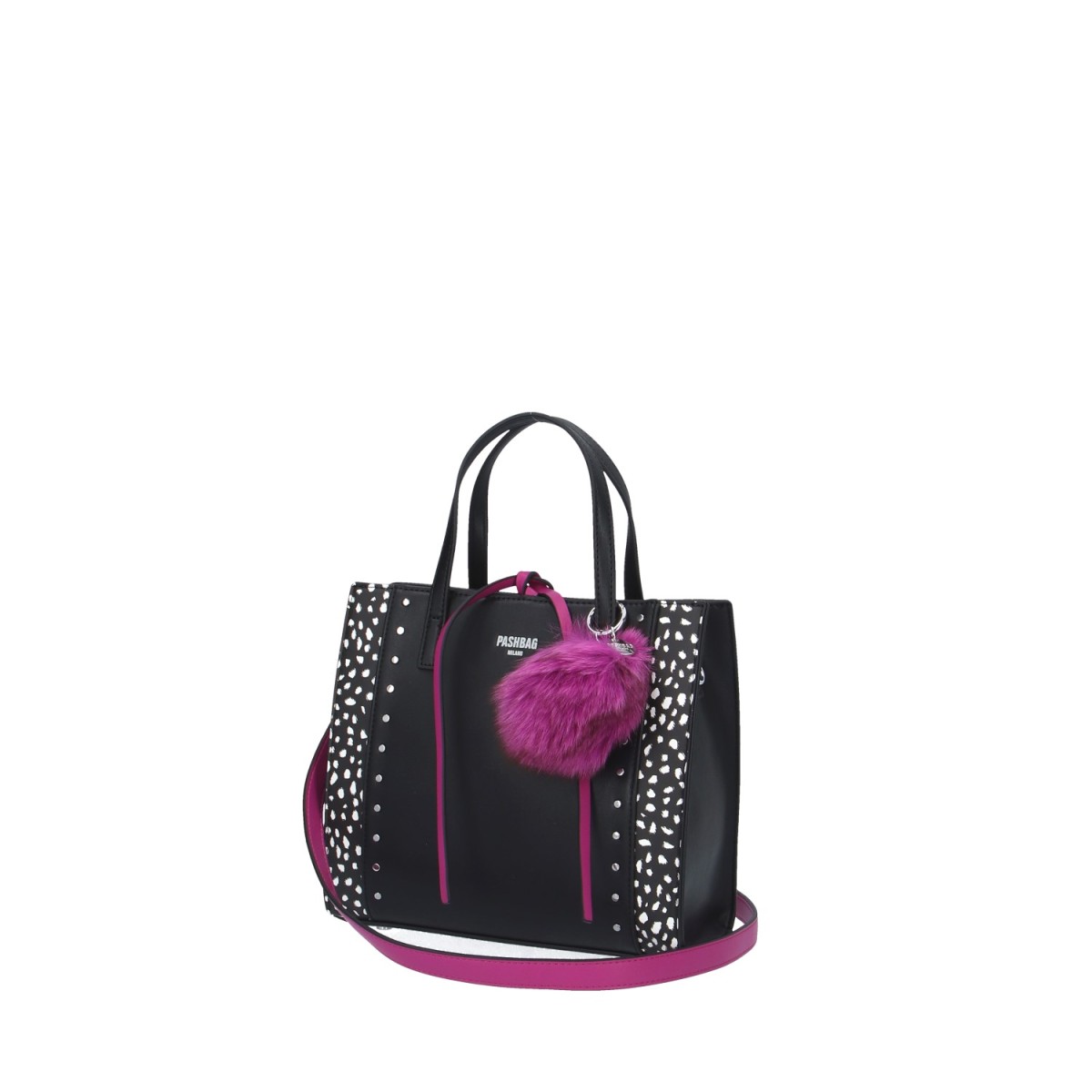 Pash bag Borsa a spalla Nero Stains INES