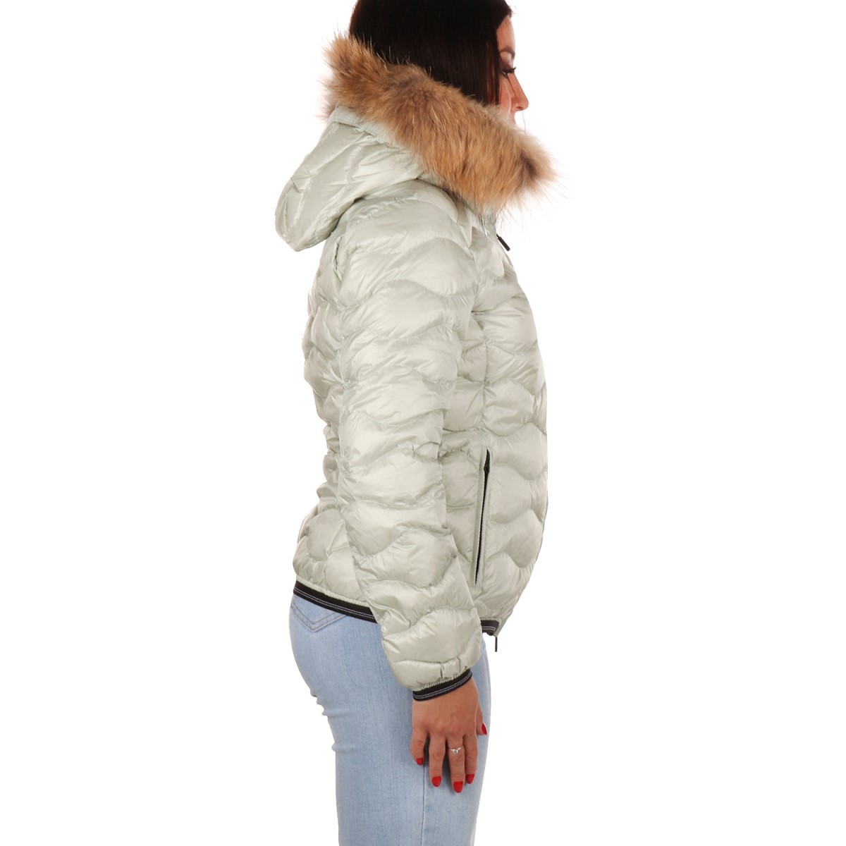 Blauer Piumino Beige/celeste Aldie 24WBLDC03048