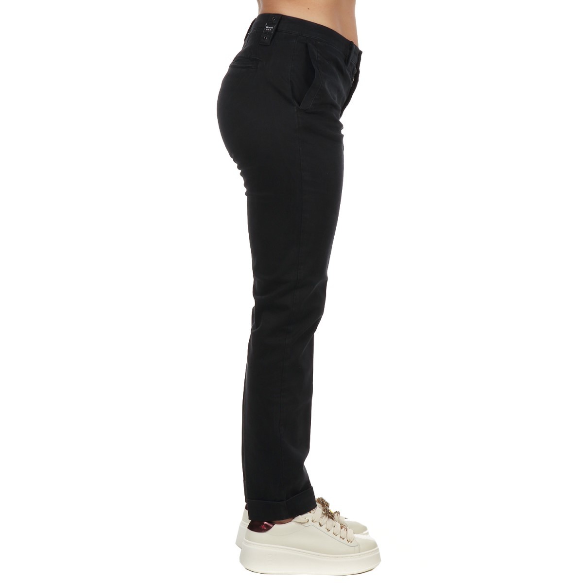 Blauer Pantalone Nero Ashley 24WBLDP01448