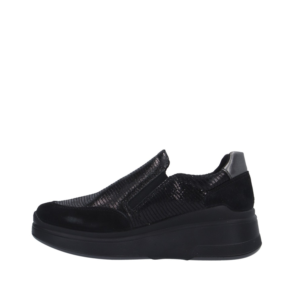 Igi&co Sneaker Nero Gomma 6654200