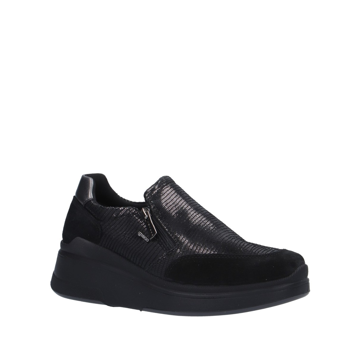 Igi&co Sneaker Nero Gomma 6654200