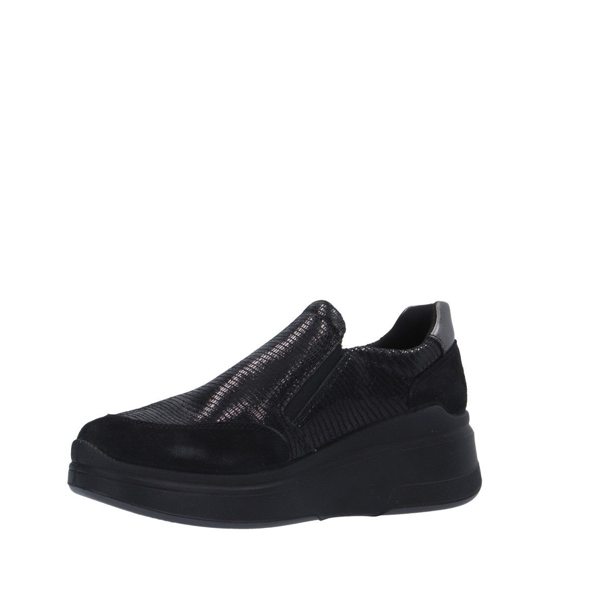 Igi&co Sneaker Nero Gomma 6654200