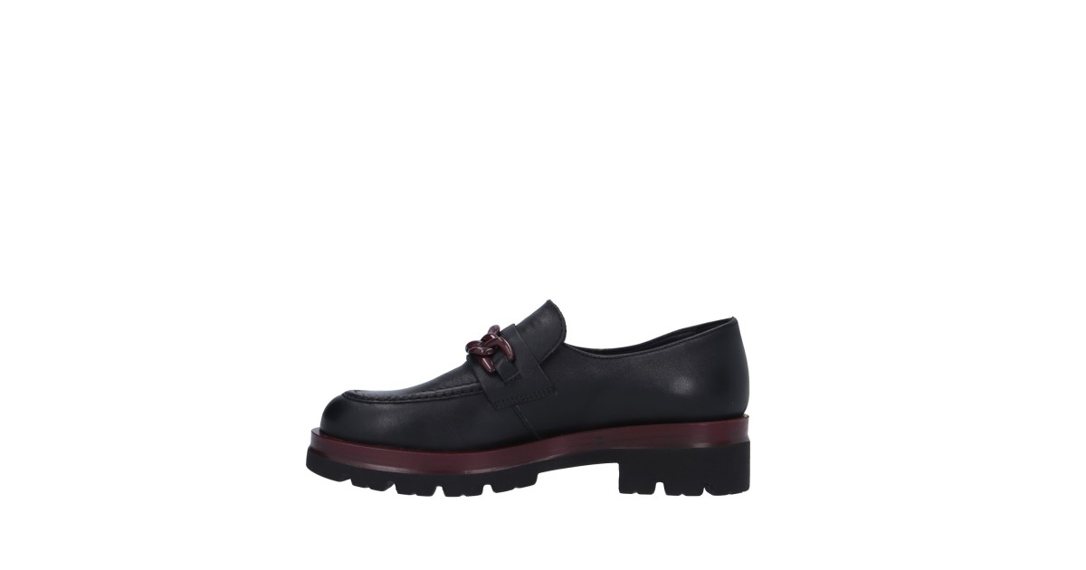 Igi&co Mocassino Nero/bordeaux Gomma 6686011