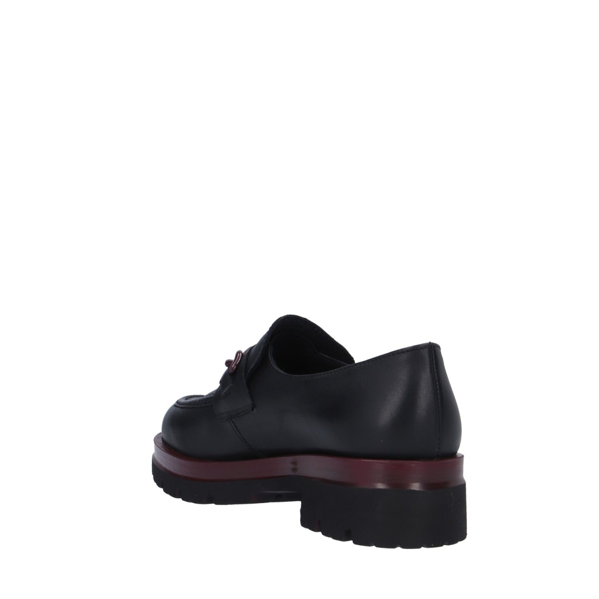 Igi&co Mocassino Nero/bordeaux Gomma 6686011